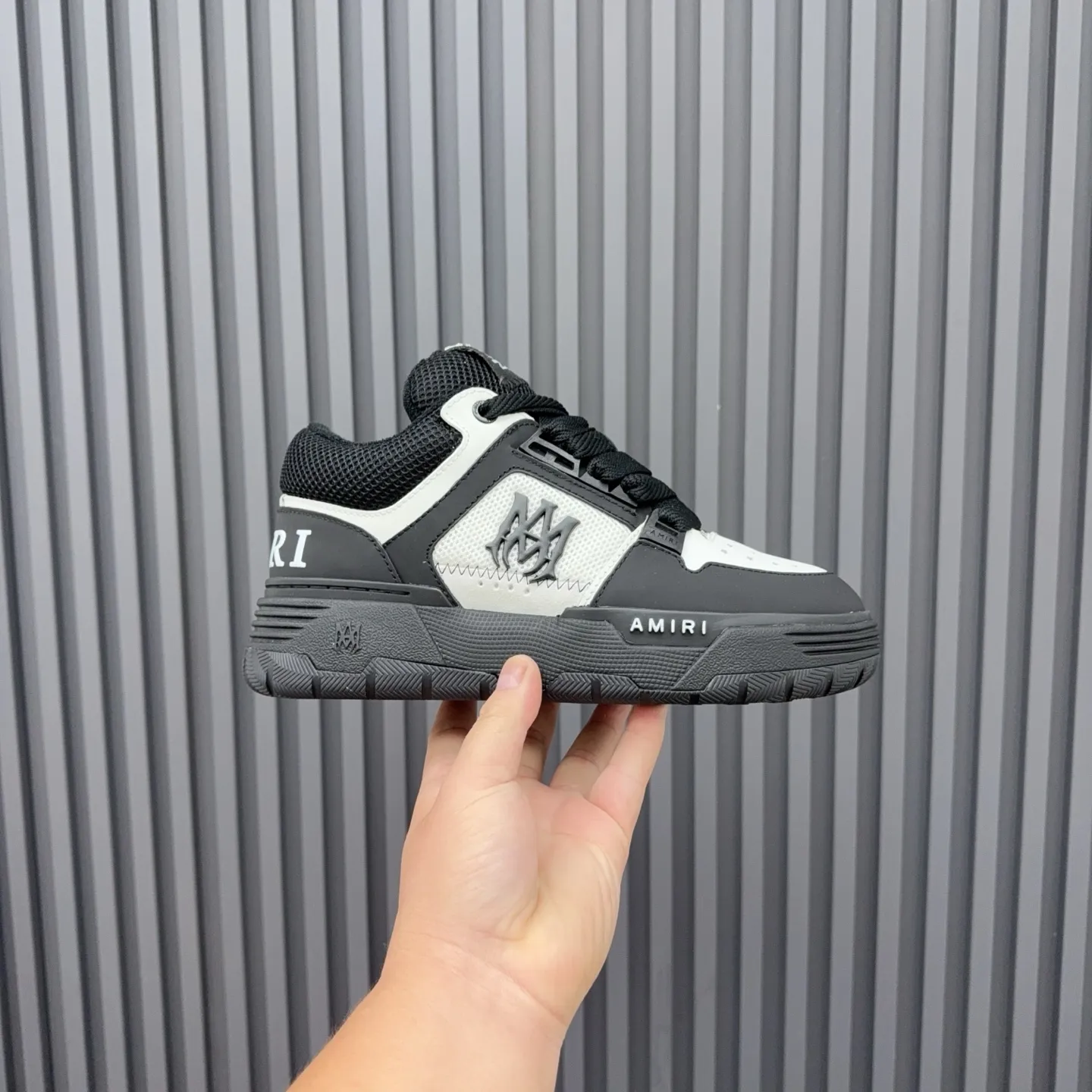 Men's shoes 💰660💰 AMIRI AMIRI trendy brand hot sale 🔥 Available all year round, couples 💑 Official website synchronization Imported fabrics 1⃣️ vs 1⃣️ replica, original factory special original sole, 35-45 (45. non-refundable)